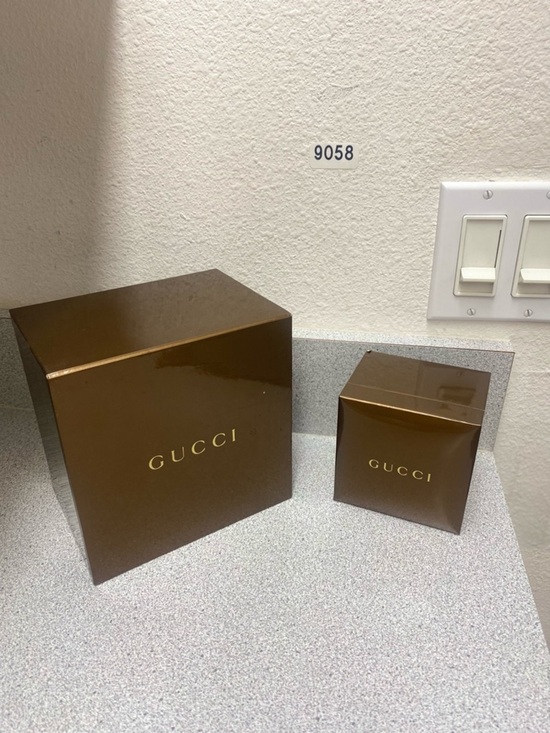 Gucci Brown and Gold Box Bundle EUC - 9058 main image 4